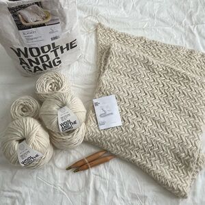 Wool and the Gang Koselig Knit Blanket Kit